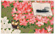 CPA - BATEAUX / JAPON - Nippon Yusan Kaisha S.S."KAMO MARU" - Beau Décor Floral - Koopvaardij