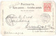 ST BLAISE 1900 - Stabstempel über AK - Oblitération Linéaire Sur CPA - Saint-Blaise