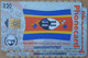 Swaziland - Swazitelecom - Cultural Village, 2 Cn. Variants (Short, Long) Exp.03.2001, 20E, Used - Swaziland