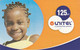 Angola, Unitel 125 UTT, Girl, 2 Scans.  Expiry : 2007/04/08 - Angola