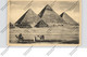 EGYPT - CAIRO, Pyramids Of Giza, 1959 - Piramiden