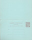 MONACO - 189? ENTIRE POSTAL STATIONERY REPLY CARD - UNUSED  - 22520 - Lettres & Documents