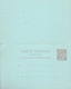 MONACO - 189? ENTIRE POSTAL STATIONERY REPLY CARD - UNUSED  - 22520 - Briefe U. Dokumente