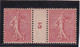 1905 - SEMEUSE - YVERT 129 TYPE III ** MNH - COTE = 80 EUR. - LUXE ! - Millésimes