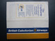 BRITISH CALEDONIAN UK AVIATION AIRWAYS AIRLINE TICKET HOLDER BOOKLET VIP TAG LUGGAGE BAGGAGE PLANE AIRCRAFT AIRPORT - Monde