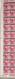 RR Algerie, Timbres Taxe De France Surchargés EA T54-T58 Surcharge Typographique De Tlemcen Neufs** Bande De 20- 4 Types - Andere & Zonder Classificatie