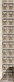 RR Algerie, Timbres Taxe De France Surchargés EA T54-T58 Surcharge Typographique De Tlemcen Neufs** Bande De 20- 4 Types - Sonstige & Ohne Zuordnung