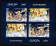 ROMANIA 1832e, 2009,  EUROPA 2009 Stamps - Astronomy, Pair Of Blocks Of 2 Series - Other & Unclassified