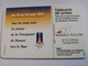 MONACO CHIPCARD  50 UNITS 12E JOURNEE MONDIALES DE LA JEUNESSE PARIS 1997      Fine Used Card   ** 3950 ** - Monaco
