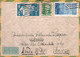 BRASIL / 1961 FOR NICE FRANCE  / VIA AEREA / AIR MAIL / PICTURE ON BACK / NICE STAMPS - Covers & Documents