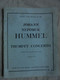 Ancien - Partition Hummel Johann Nepomuk Trumpet Concerto 1959 - Instruments à Vent