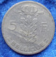 BELGIUM - 5 Francs 1963 French KM#134.1 Baudouin I (1951-1993) - Edelweiss Coins - Unclassified