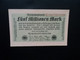 ALLEMAGNE * : 5 MILLIONEN MARK   22.8.1923     CA 104a, ** / P 105     SUP+ - 5 Millionen Mark