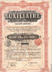 Obligation De 500 Frcs Au Porteur - Compagnie Générale Auxiliaire D'Entreprises Electriques S.A. - Bruxelles 1909. - Elektriciteit En Gas