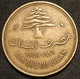 LIBAN - LEBANON - 10 PIASTRES 1969 - KM 26 - Líbano