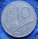 ITALY - 10 Lire 1956 R KM# 93 Republic Lira Coinage (1946-2001) - Edelweiss Coins - Sonstige & Ohne Zuordnung
