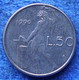 ITALY - 50 Lire 1990 R "Vulcan" KM# 95.2 - Edelweiss Coins . - Otros & Sin Clasificación