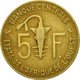 Monnaie, West African States, 5 Francs, 1965, Paris, TTB - Ivory Coast