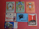 LOT 13 BUVARDS BLOTTING PAPER PERSONNAGES CÉLÈBRES MÉDECINE LEROY BATA TONIMALT IMA JOCKO B 12 OMNIGOUACHE SÉCURITÉ - Verzamelingen & Reeksen