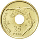 Monnaie, Espagne, Juan Carlos I, 25 Pesetas, 1991, Madrid, SUP, Aluminum-Bronze - 25 Peseta