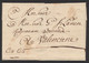 A Examiner - LSC + Cachet En Creux Peu Lisible, Manuscrit "cito Cito" > Coopman à Valenciennes (France). - 1714-1794 (Oesterreichische Niederlande)