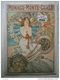 1 Puzzle MUCHA + 1 AFFICHE Repro - Réclame MONACO MONTE CARLO - Edts Larousse 22,5 X 31 Cm - Blister D'origine (100 Pcs) - Puzzle Games