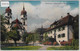 Eschenbach LU - Pfarrkirche Und Kloster-Gasthaus - Litho - Eschenbach