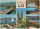 Zürich - Quaibrücke, Seefeldquai, Hafendamm Enge, Grossmünster, See-Restaurant - 1976 - (CH) - Enge