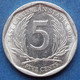 EAST CARIBBEAN STATES - 5 Cents 2010 KM# 36 Elizabeth II - Edelweiss Coins - Caraibi Orientali (Stati Dei)