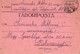 A146 -  TABORIPOSTA LETTER  INFANTERIEREGIMENT  STAMP  TO KOLOSVAR CLUJ  ROMANIA 1WW 1915 - 1ste Wereldoorlog (Brieven)