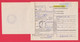 112K272 / Bulgaria 2003 Form 250  - "Retour - Adresse Insuffsante" , Form 243 Delivery Notice Taxe Percue , Bulgarie - Covers & Documents