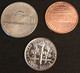 ETATS UNIS - USA - LOT DE 3 PIECES DIFFERENTES - Neuve - UNC - 5 Cents - 1 Cent - 1 Dime 2003 D - Other & Unclassified