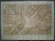 Ancienne Carte Entoilée De GRENOBLE Et Sa Région - Edition FOREST Révisée En 1895 Et 1897 - Carte Topografiche