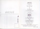 REF 536 CPSM Koweit Kuwait Airways Aviation Menu Carte Double - Koeweit