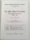 Biographie Dr. Alfred Moschkau Heft 1987 - Bibliografie