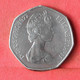 GREAT BRITAIN 50 PENCES 1977 -    KM# 913 - (Nº39180) - 50 Pence