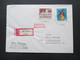 Delcampe - DDR 1970er Jahre Insgesamt 28 Belege Wertbriefe / Einschreiben! Schöne Frankaturen / Auch Einheiten! Stöberposten! - Covers & Documents