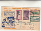 Paeroa, Nuova Zelanda Per Catania Italy. Cover Registred - Centennial Of Otago. 1948 - Lettres & Documents