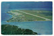 Ref 1437 - Scarce 1974 Postcard  - Maldives Airport - GB Forces Post Office 1 40 Postmark - Maldives