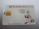 TeleKom Service Chip Card(Bielefeld), Serie 002/8000/08.93, Backside With Imprinted " C340" - T-Series : Ensayos