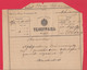 257528 / Bulgaria 1901 Form 51 (1370-1900) Telegram Telegramme Telegramm , Yablanitsa - Teteven , Bulgarie Bulgarien - Covers & Documents