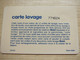 Mobil Carte Lavage Card - Car Wash Cards