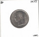 Belgium 5 Francs 1975 UNC - Sin Clasificación