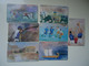 GREECE  USED  7  CARDS  ATHELETS  OLYMPIC GAMES  ATHENS 2004 - Olympische Spiele
