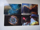 GREECE USED CARDS SET 4 PLANET   SPACE - Espace