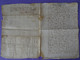 1691 Généralité De PARIS Papier Timbré N°203 "MOYEN PAPIER_ DEUX SOLS  LA FEUILLE" - Timbri Generalità