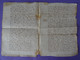 1691 Généralité De PARIS Papier Timbré N°203 "MOYEN PAPIER_ DEUX SOLS  LA FEUILLE" - Timbri Generalità