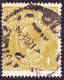 AUSTRALIA 1924 KGV 4d Yellow-Olive SG80 FU - Oblitérés