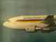 AFFICHE ORIGINALE ANCIENNE PUBLICITAIRE SINGAPOUR AIRLINES AIRBUS A310 AVIATION AVION - Carteles