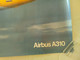 AFFICHE ORIGINALE ANCIENNE PUBLICITAIRE SINGAPOUR AIRLINES AIRBUS A310 AVIATION AVION - Poster